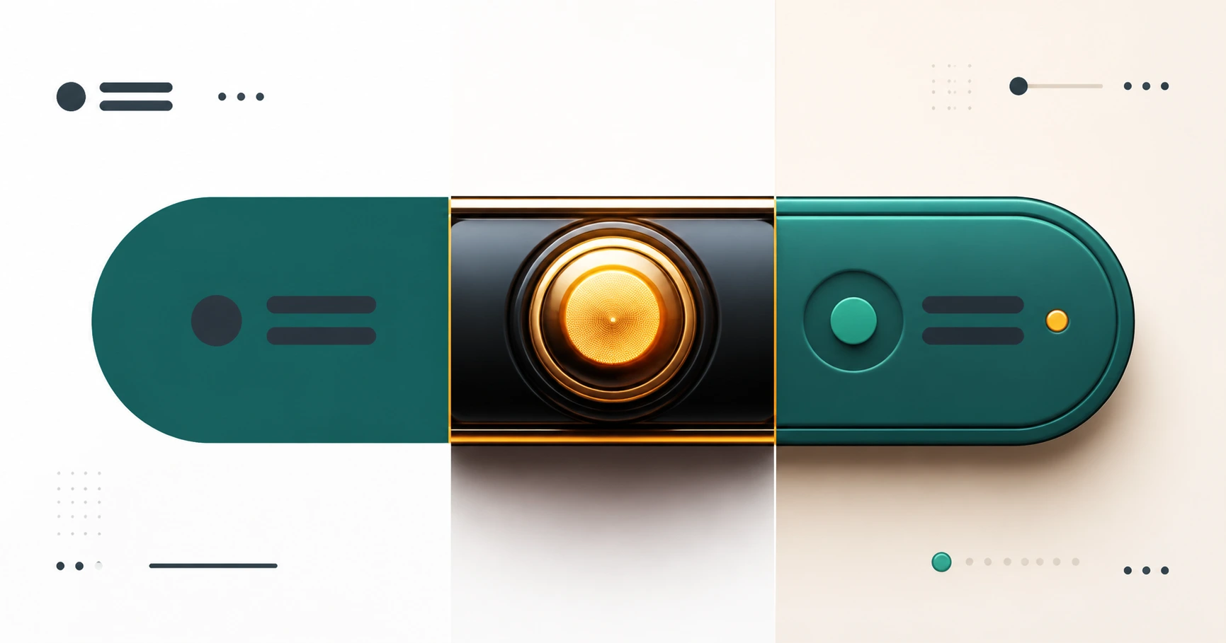 Perbandingan flat, skeuomorphic, dan hybrid interface