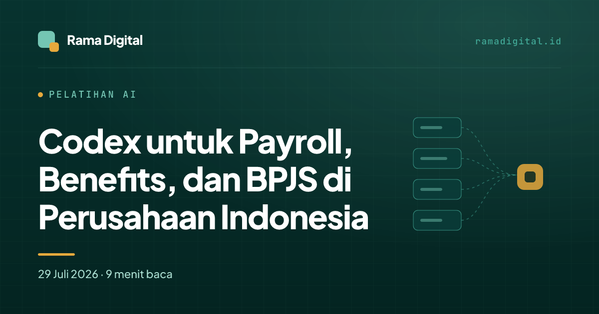 Codex untuk Payroll, Benefits, dan BPJS di Perusahaan Indonesia