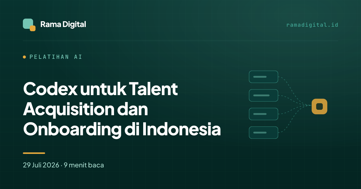 Codex untuk Talent Acquisition dan Onboarding di Indonesia